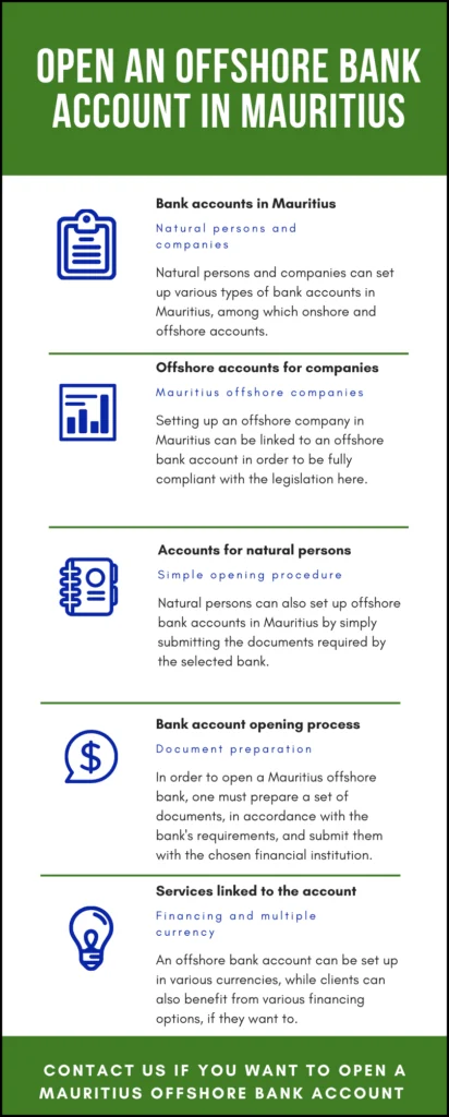 Open an Offshore Bank Account in Mauritius